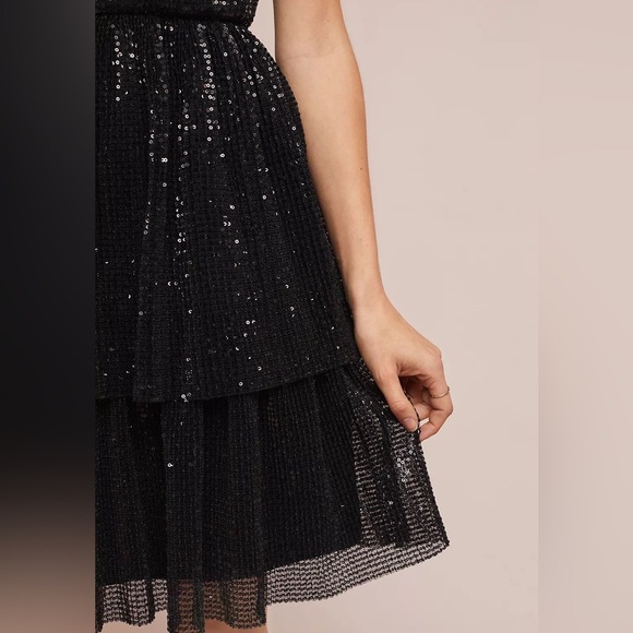 NWT Shoshanna Hollybrooke Sequin Dress Size 2 - Picture 3 of 16